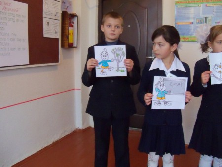 МО вчителів інформатики на базі нашої школи, урок у 4 класі